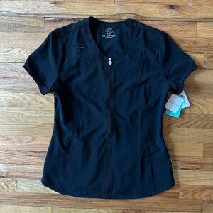 NWT Black Cherokee Infiniti Scrubs (TOP ONLY)